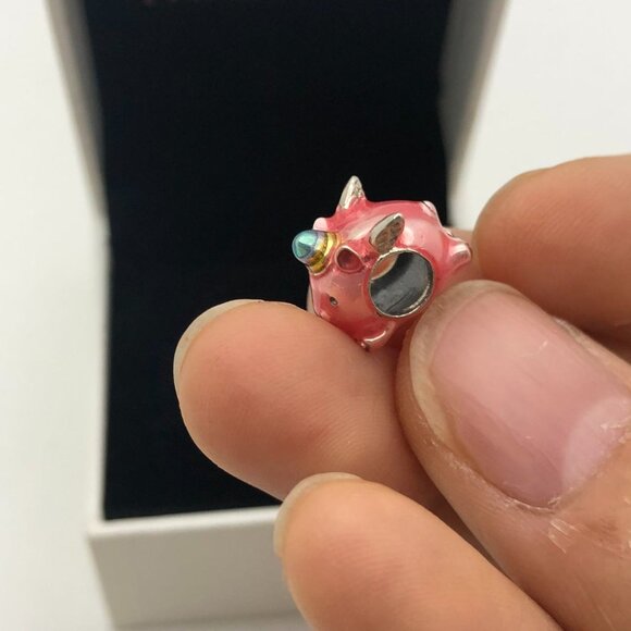 ✨🔥Pandora Flying Unicorn Pig Charm - Picture 5 of 10